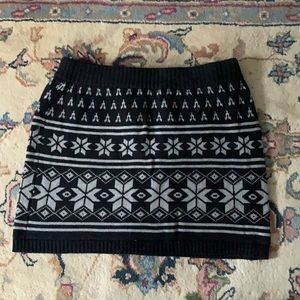 Sweater skirt